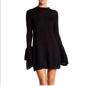 Long Bell Sleeve Pullover Sweater